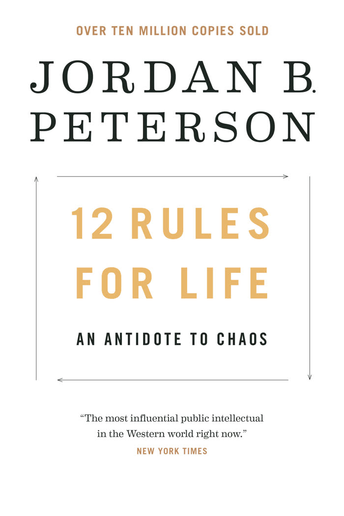 Cover of 12 Rules for Life by Jordan B. Peterson